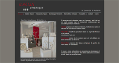 Desktop Screenshot of kaolin-ceramique.com